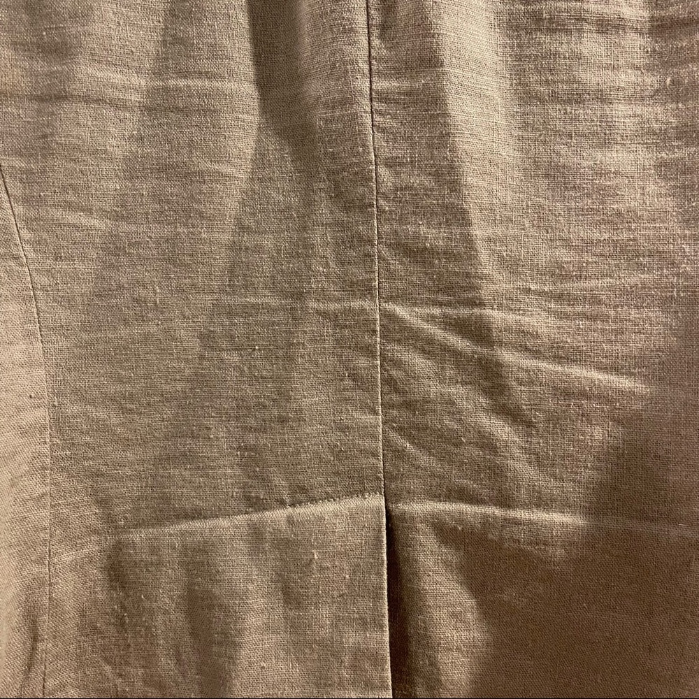 BCBGMaxazria Linen Blazer Jacket Size Medium - Picture 6 of 11